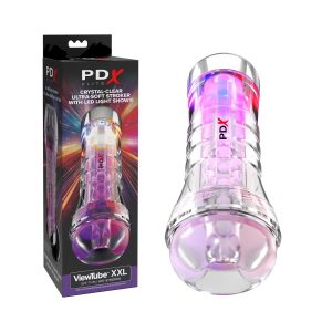 ViewTube XXL See-Thru EZ-Grip LED Stroker!