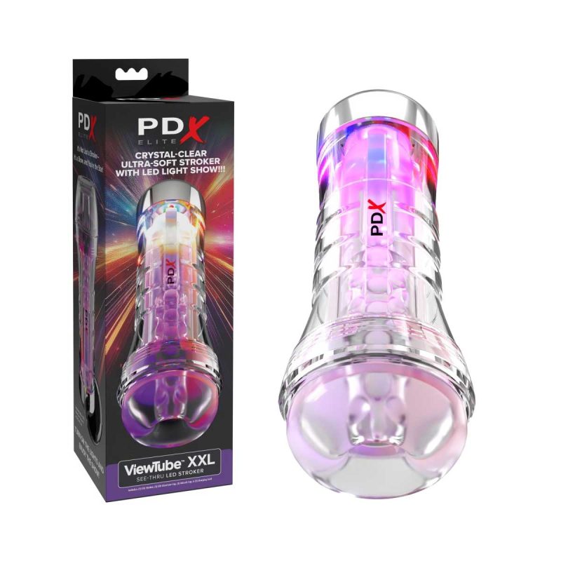 ViewTube XXL See-Thru EZ-Grip LED Stroker!