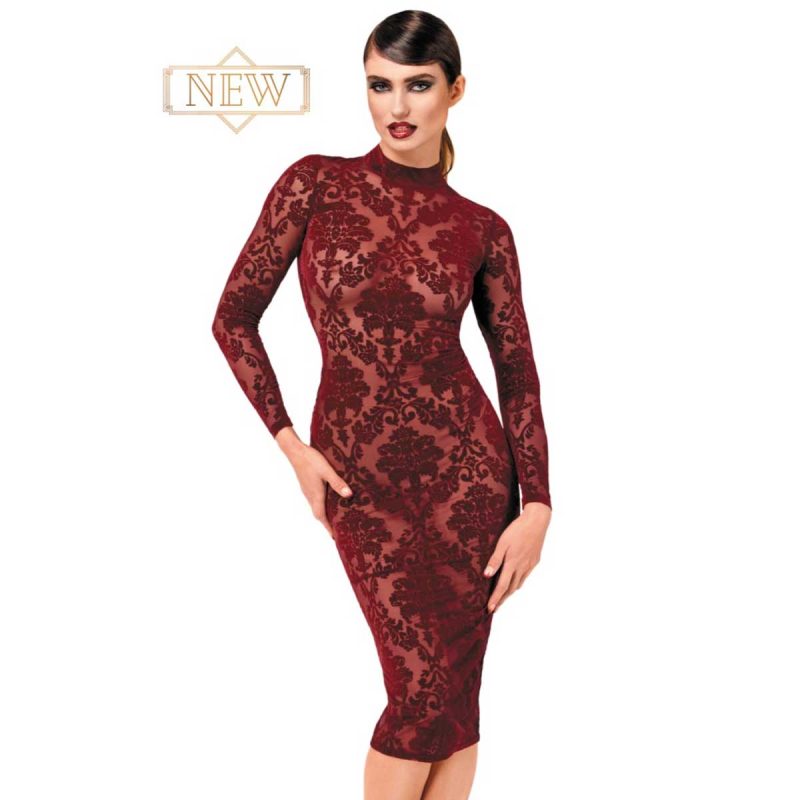 Kink Royal – Rochie Mulată Bordo