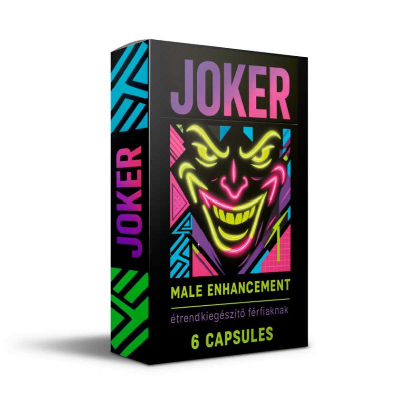 Capsule Joker - Supliment Alimentar Pentru Bărbați - 6 Pcs
