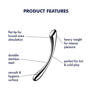 Butt Plug Triple Ball-R Satisfyer - 3 Bile Din Oțel în Interior