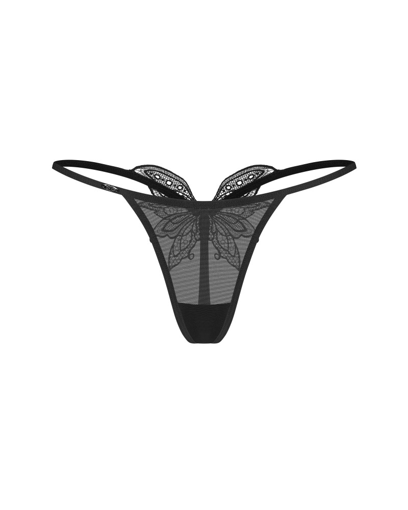 Tangă Sexy Veyane - Fluture Dantelă & Design Minimalist - imagine 8