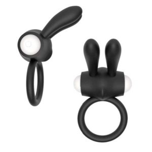 Power Clit Cockring Black 2