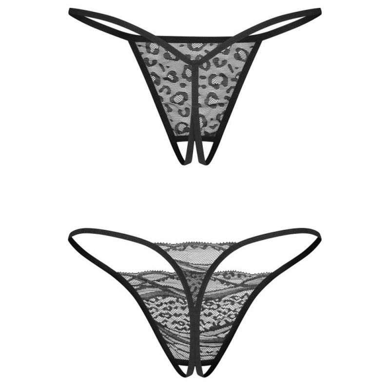 Set Chiloți Tanga Bianca Obsessive
