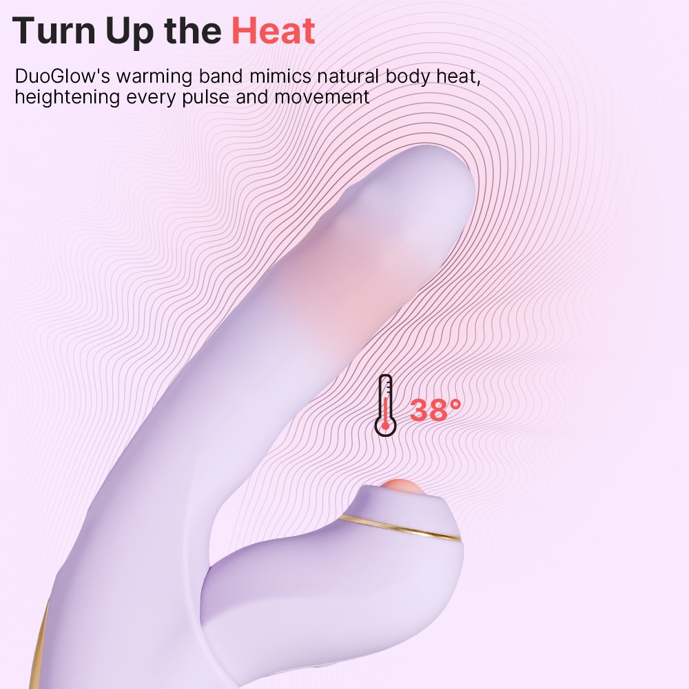 Vibrator Svakom DuoGlow - 6300 Vibrații/Min, App Control & Design 2-în-1 Detașabil - imagine 15