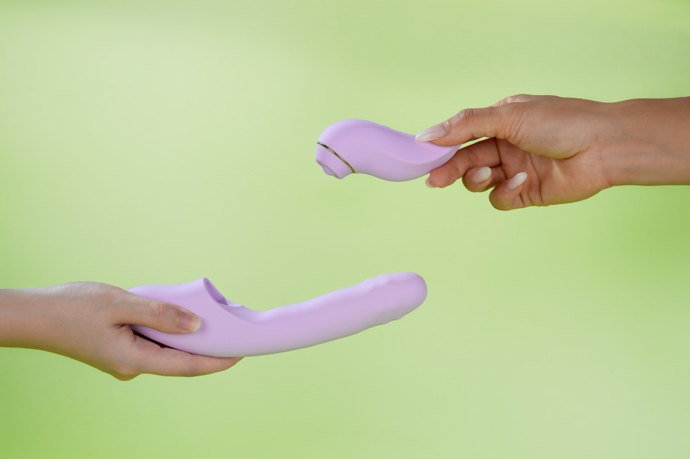 Vibrator Svakom DuoGlow - 6300 Vibrații/Min, App Control & Design 2-în-1 Detașabil - imagine 18