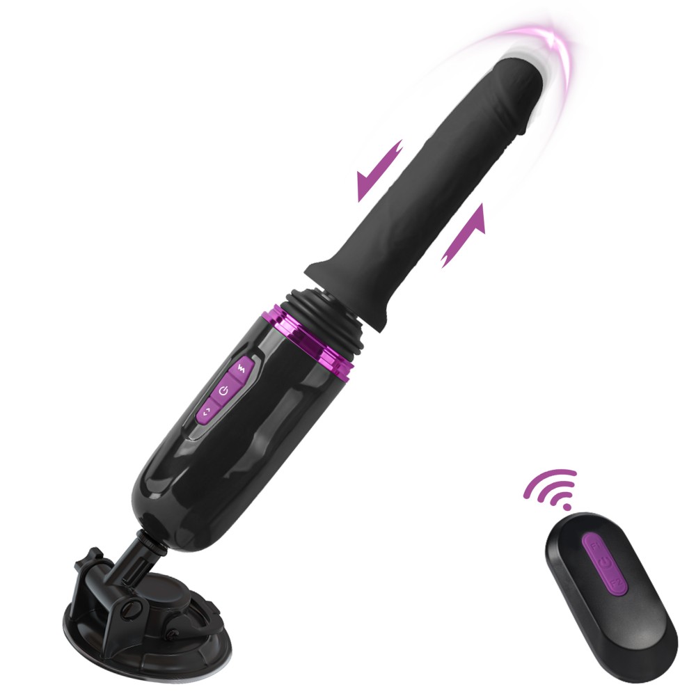Mașină de Sex Hiram - 6 Frecvențe de Împingere & Telecomandă Wireless 10m - imagine 7