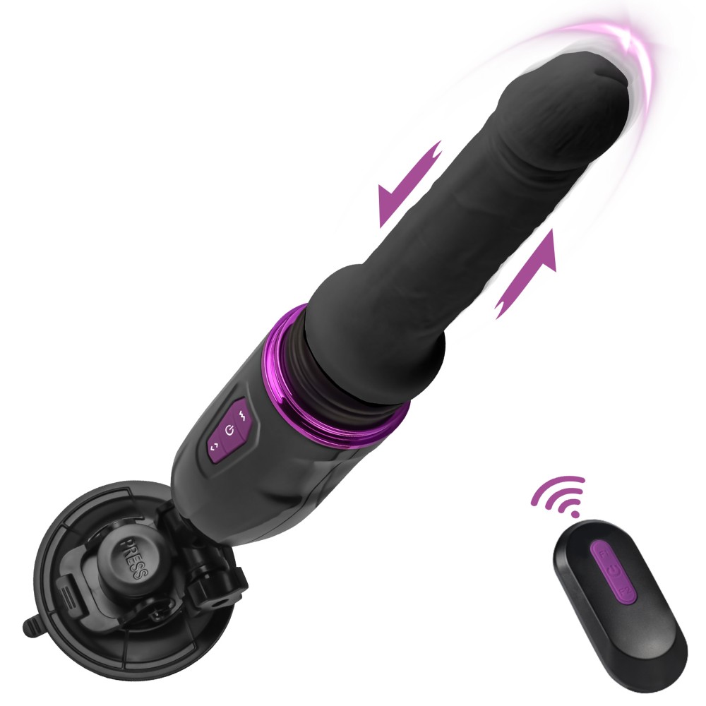 Mașină de Sex Hiram - 6 Frecvențe de Împingere & Telecomandă Wireless 10m - imagine 8