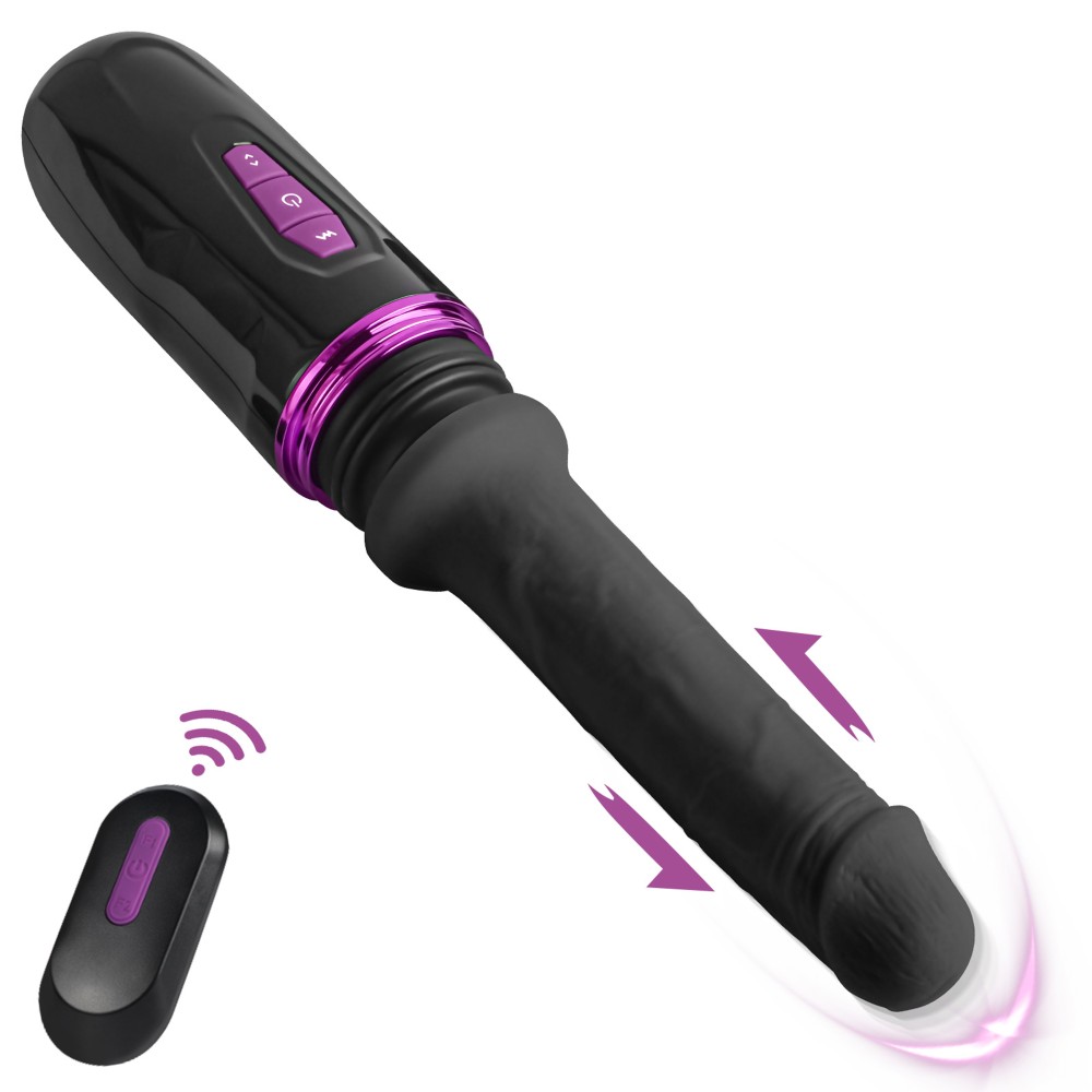 Mașină de Sex Hiram - 6 Frecvențe de Împingere & Telecomandă Wireless 10m - imagine 9