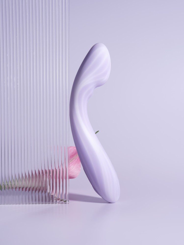 Vibrator Margot Lilac Swirl - Dual Motor & Încălzire 39°C, App Control - imagine 11