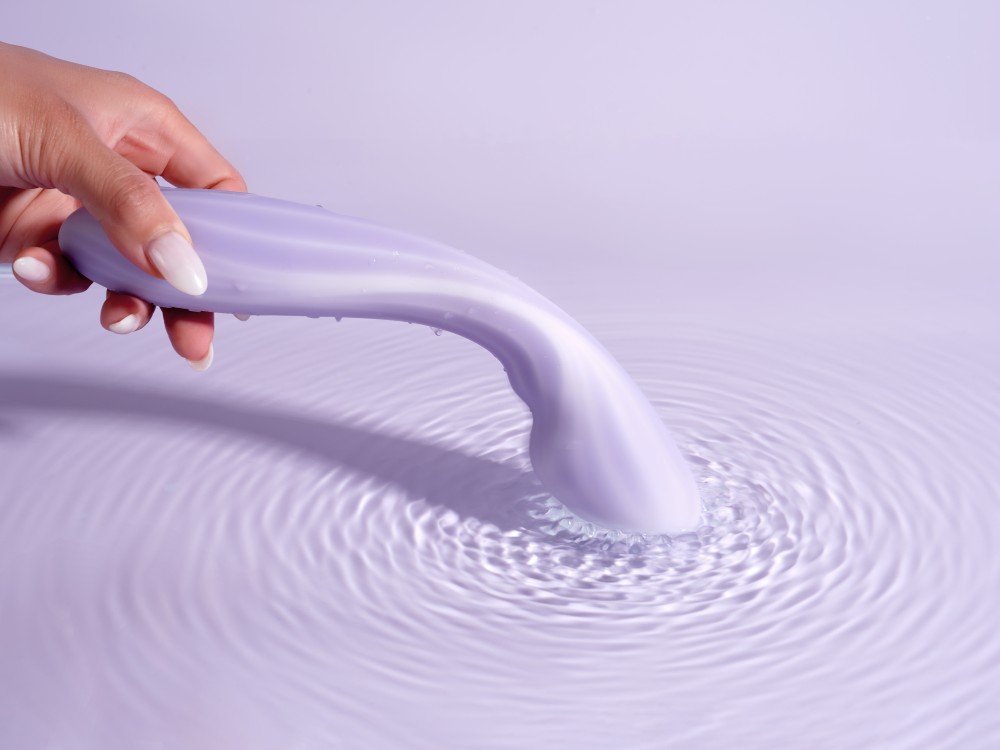 Vibrator Margot Lilac Swirl - Dual Motor & Încălzire 39°C, App Control - imagine 9