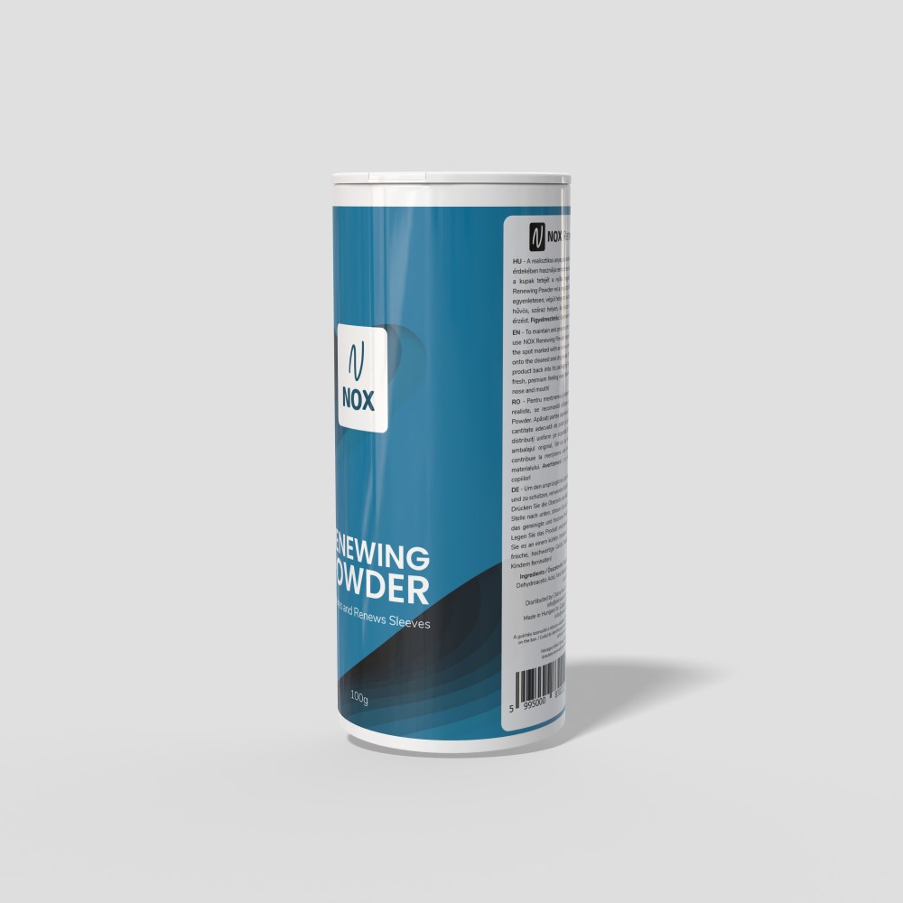 Pudră Îngrijire NOX Renewing Powder - 100g, cu Extract Aloe Pentru Jucării Realistice - imagine 2