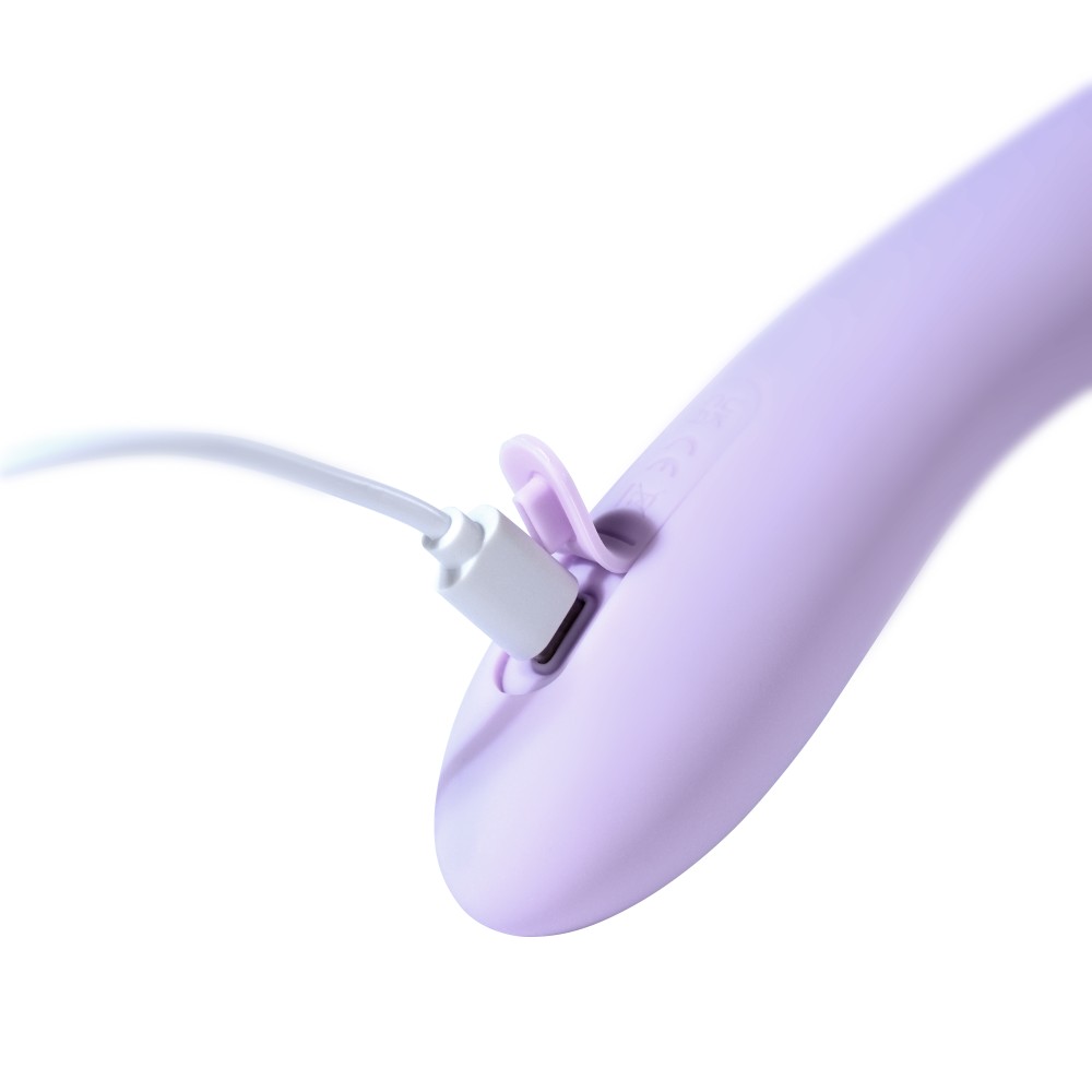 Vibrator Selena Pastel Lilac - Dual Motor, Încălzire 38°C & App Control - imagine 10