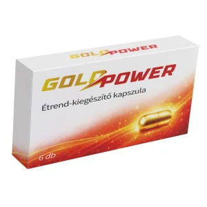Supliment Gold Power - 6 Capsule, Maca 300 mg & 4 Ingrediente Naturale