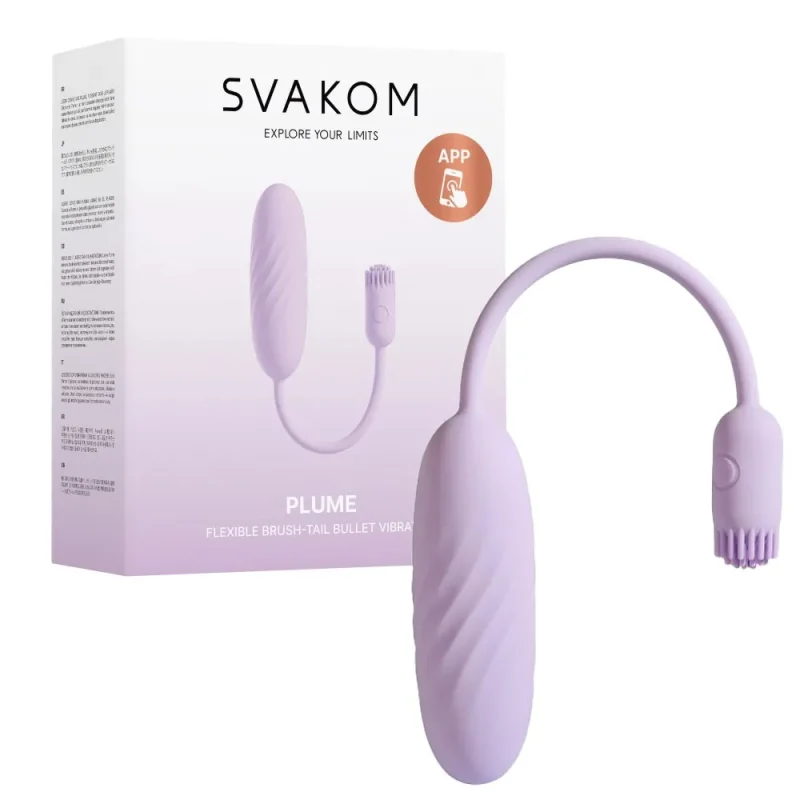 Vibrator Bullet Plume Pastel Lilac