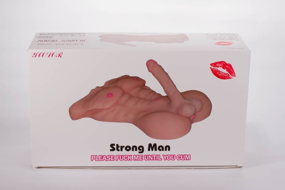 Strong Man Masturbator cu PENIS MARE și Erecție Permanentă