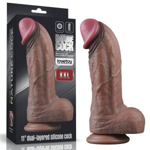Dildo Lovetoy Dual Layered Silicone Cock XXL [28 cm / 20