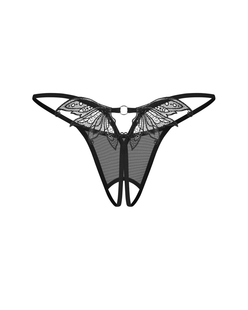 Chilot Sexy Zaliya - Decupaj Inghinal & Dantelă la Spate - imagine 17