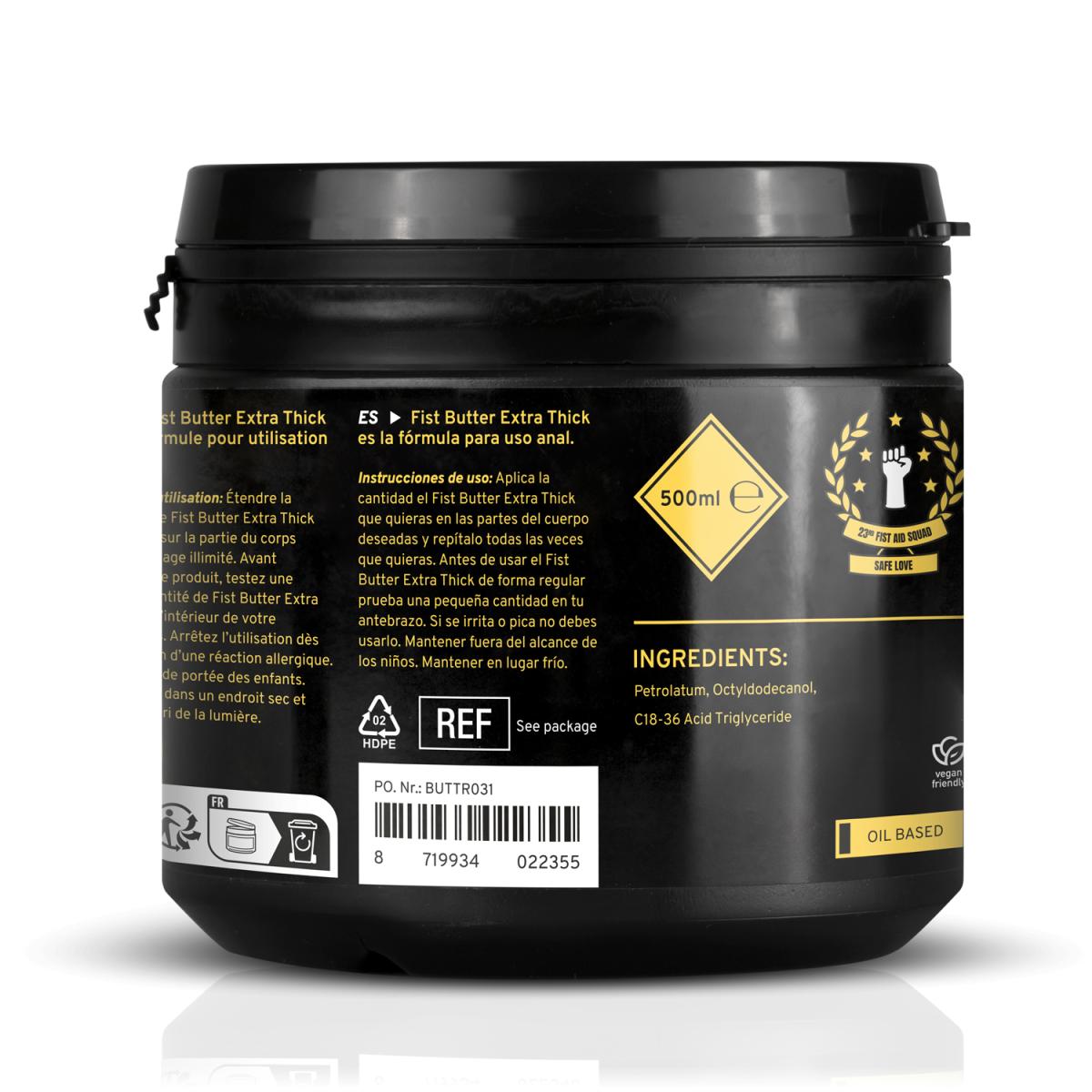 Lubrifiant BUTTR Fisting Balm Extra Thick - Formulă Ultra Densă, 500 ml - imagine 2