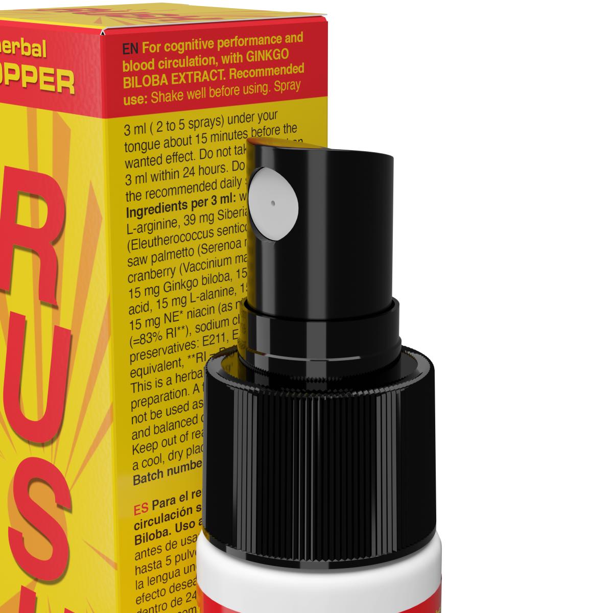 Supliment Cobeco Rush - L-Arginină & Ginseng Siberian - imagine 3