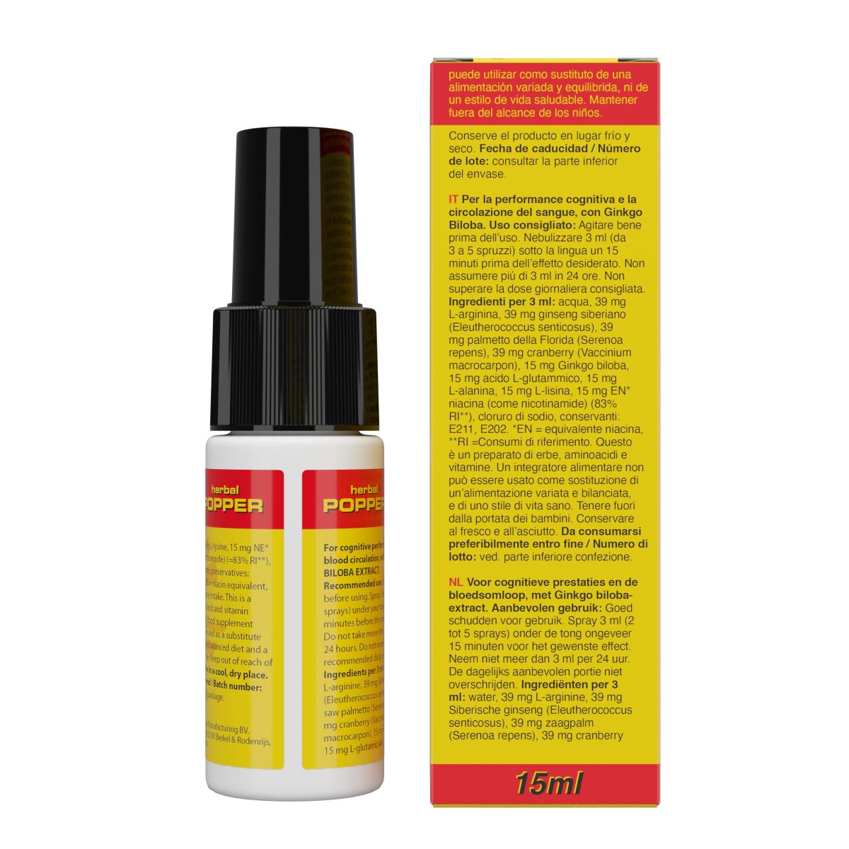 Supliment Cobeco Rush - L-Arginină & Ginseng Siberian - imagine 2