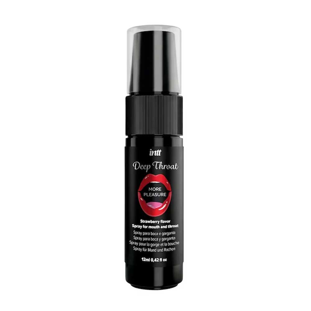 Spray Deep Throat Strawberry - Sex Oral Profund & Aromă Căpșuni - imagine 2
