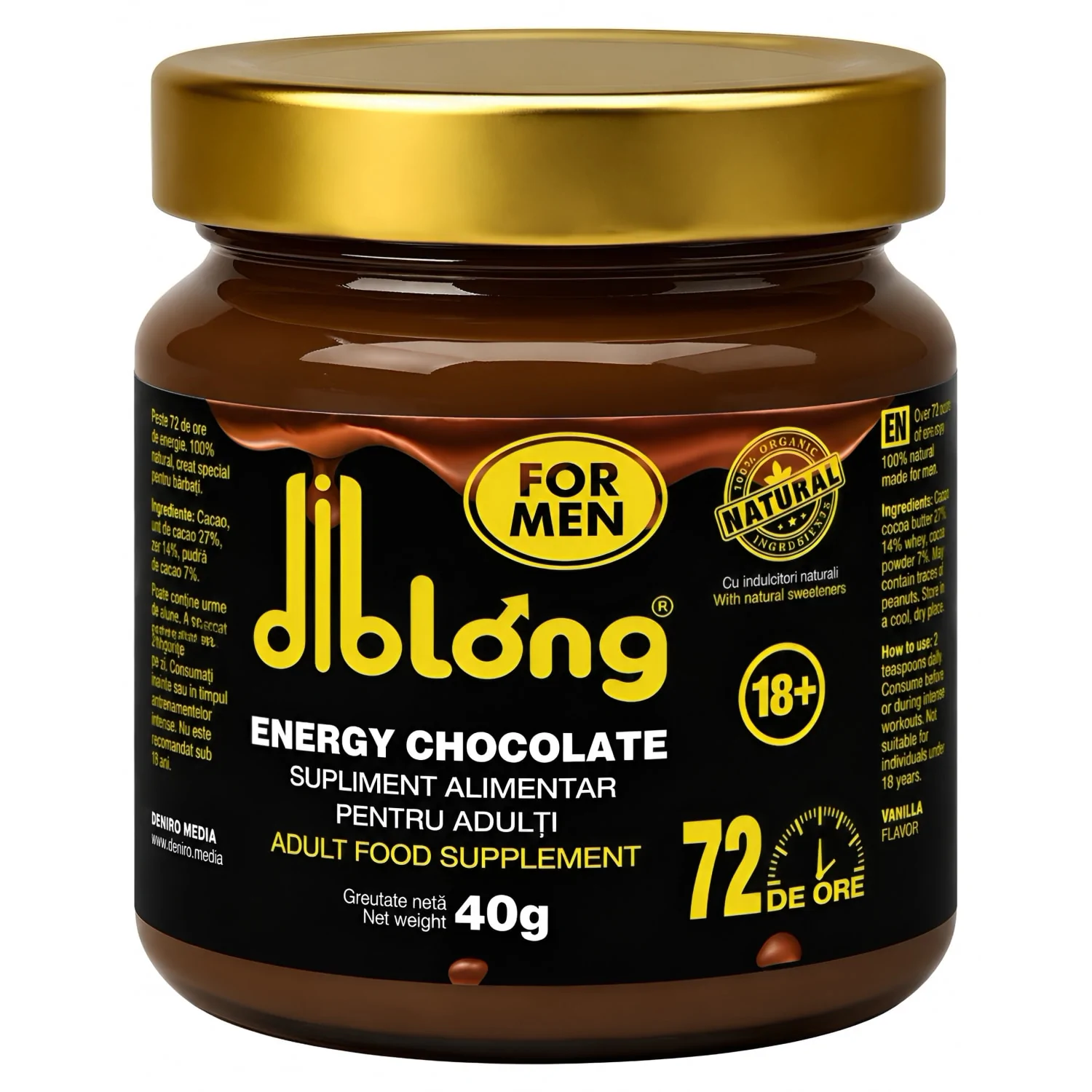 DIBLONG - Men Spread Chocolate, 40 gr