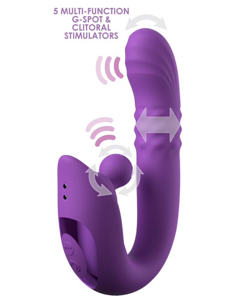 Vibrator Harmoni Pro - 10+10 Moduri Vibrație Pentru Punctul G și Clitoris - imagine 3