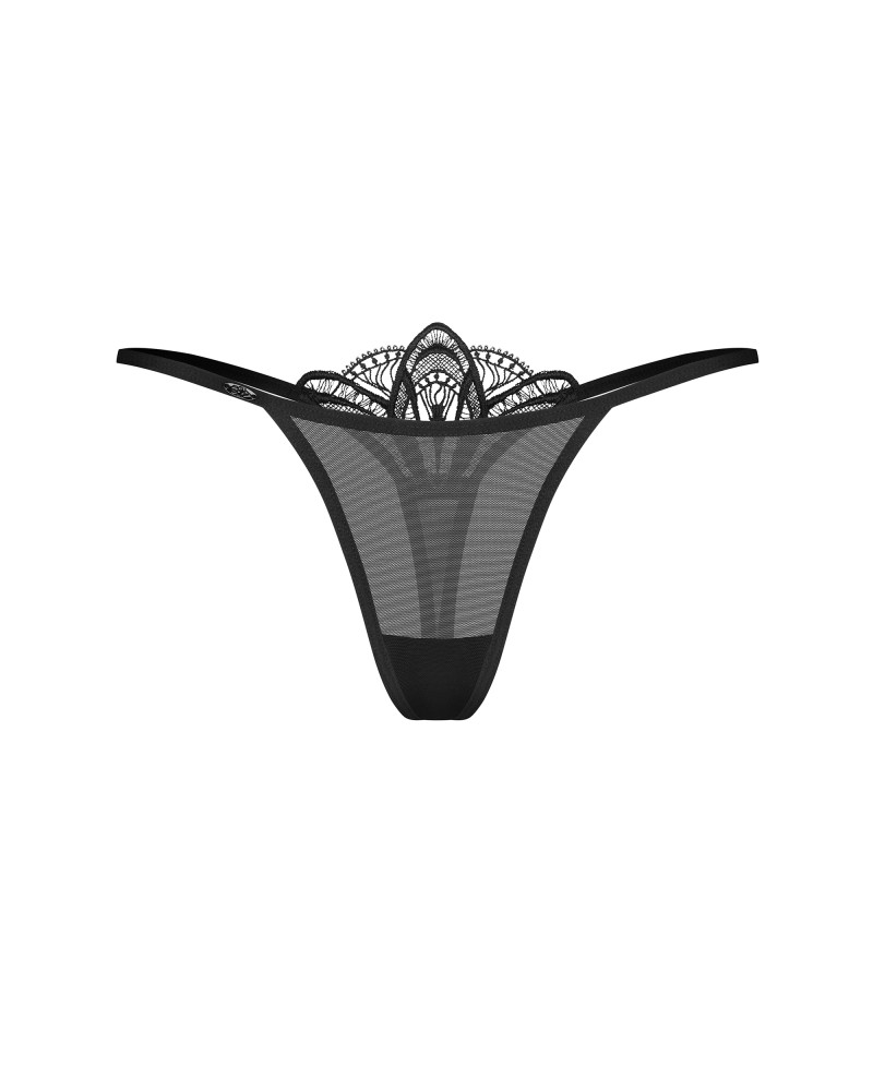 String Ezmee - Semi-Transparent & Dantelă Brodată - imagine 9