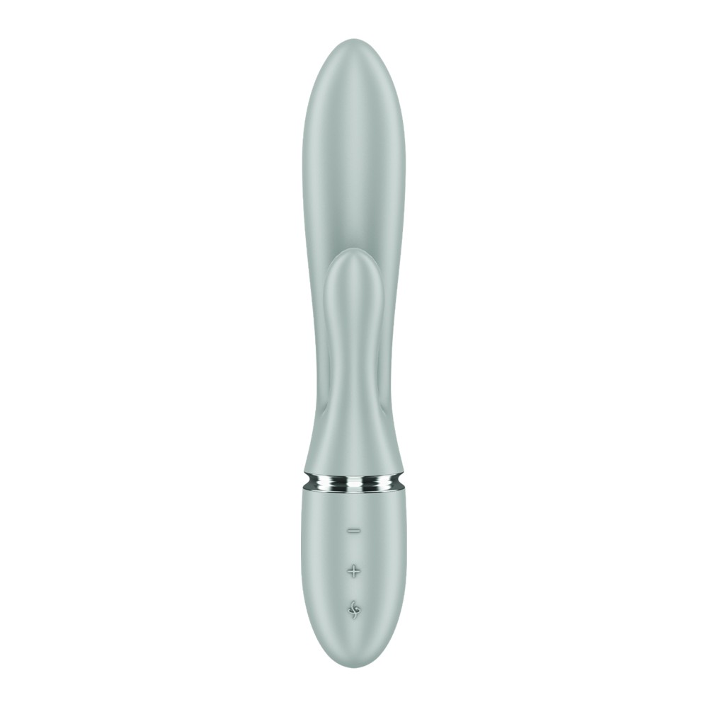 Vibrator Rabbit Pearl Bunny 2 - 12 Programe de Rotație & Vibrație, Perle Rotative 360° - imagine 8
