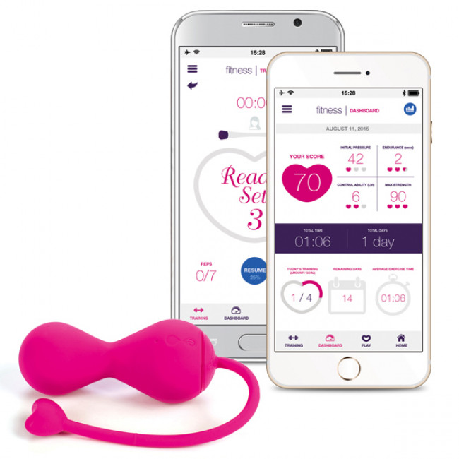 LOVELIFE BY OHMIBOD - KRUSH APP CONNECTED BLUETOOTH KEGEL PINK