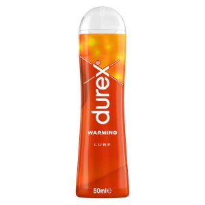 Lubrifiant Durex Play Warming efect de incalzire prezentare produs pe fundal alb