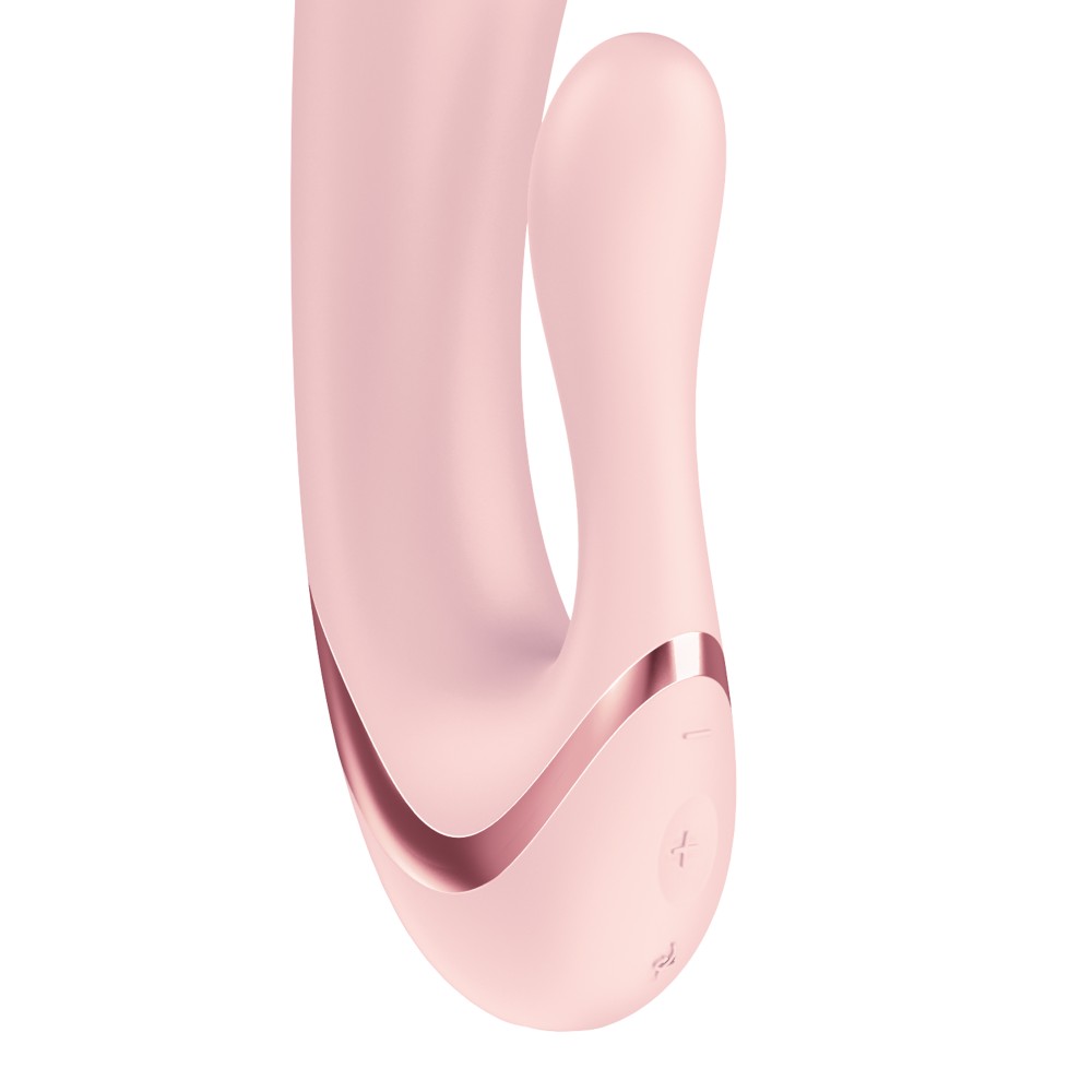 Vibrator Pearl Bunny 3 - Perle Rotative 360° & Motor Dublu - imagine 2