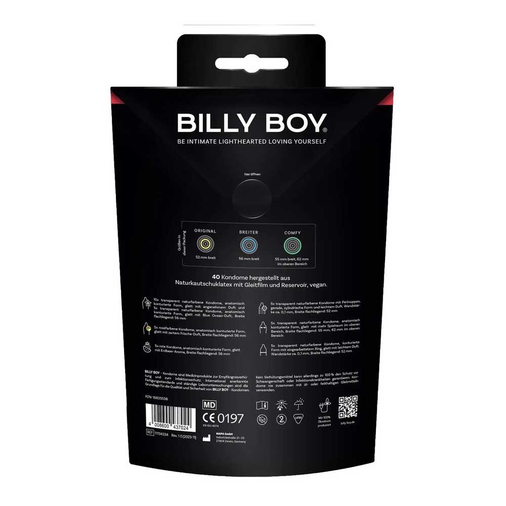 Prezervative Billy Boy All Pleasure
