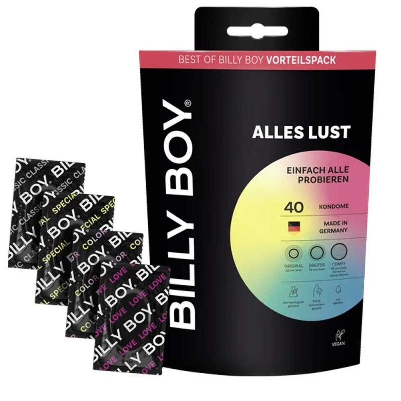Prezervative Billy Boy All Pleasure
