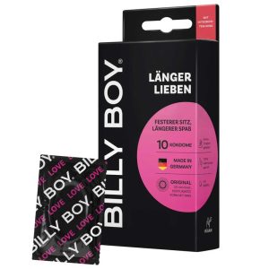 Prezervative Billy Boy Love Longer - Inel de Control Pentru Prelungirea Sexului