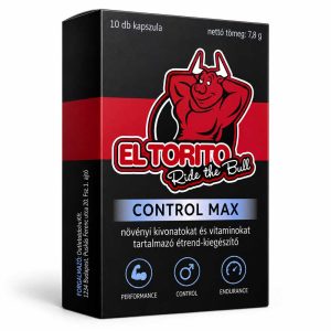 Supliment EL TORITO CONTROL MAX - L-Theanină & Extract Maca