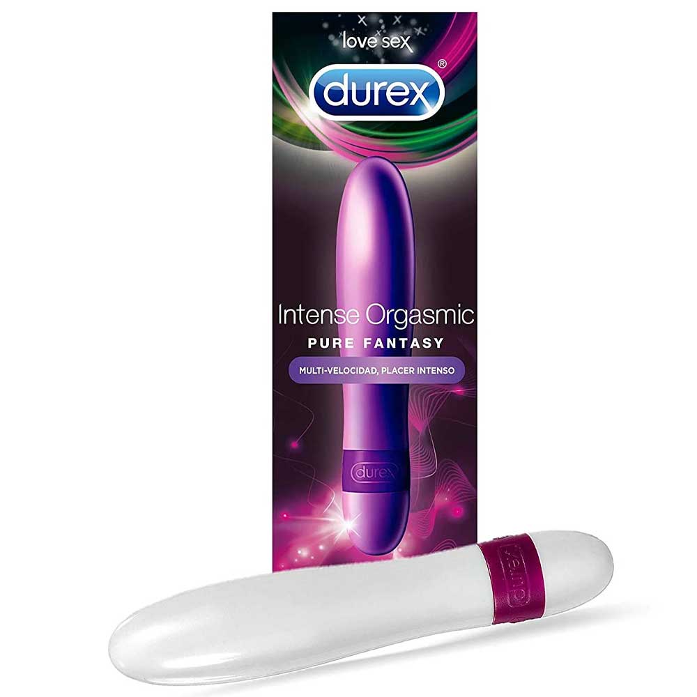 Vibrator-Durex-Intense-Pure-Fantasy-poza-principala,-prezentare-fundal-alb