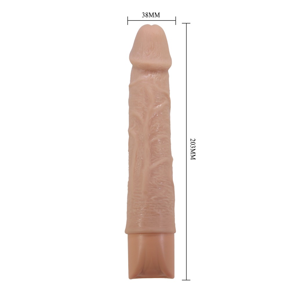 Vibrator Pretty Love Leander - 10 Moduri Vibrație, 20 cm - imagine 17