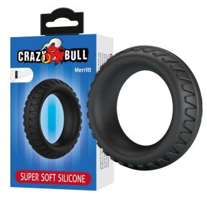 Inel Penis Crazy Bull Merritt - Silicon Ultra-Moale & Flexibil