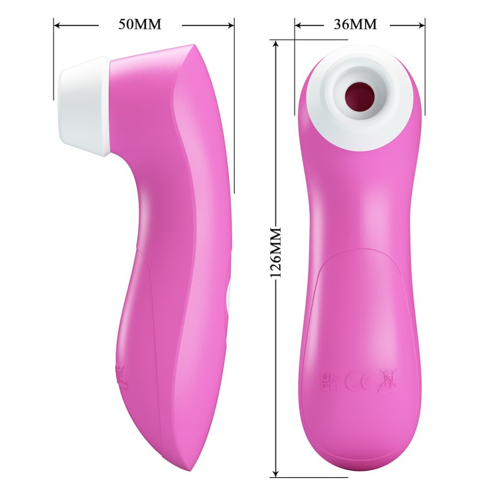 Stimulator Clitoris Romance Mind-Blowing Miracles - Air Pulse cu 8 Moduri de Stimulare - imagine 9