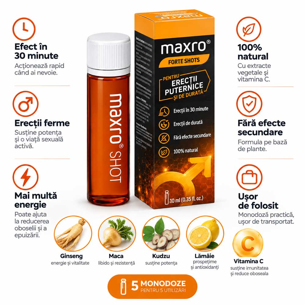 Supliment Maxro Forte Shots