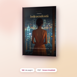 Coperta ghidului Femeia independentă, ebook PDF de 160 de pagini