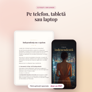 Ghidul Femeia independentă citit pe tabletă și telefon